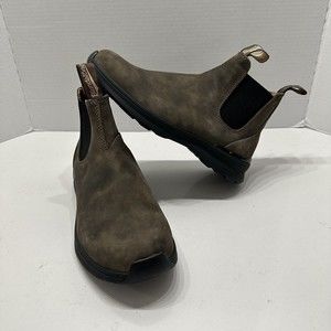 Blundstone Unisex Boots 2056 Casual Pull-On Ankle Nubuck Chelsea Men’s US 7 EUC